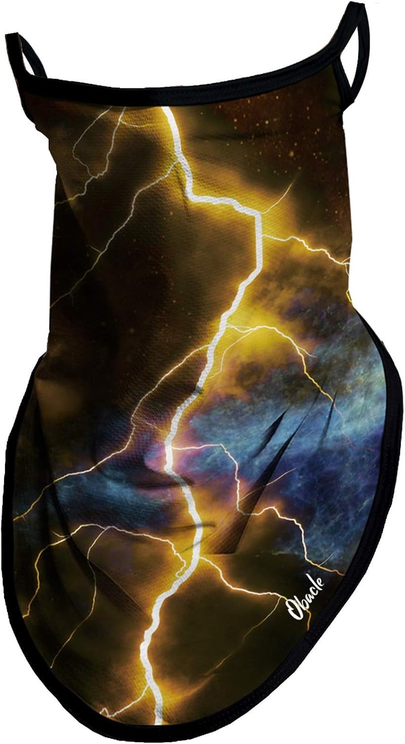 Obacle Bandana Face Mask with Ear Loops Neck Gaiter Face Mask Scarf Face Cover for Men Women - Image 1